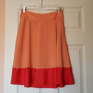 The Limited Colorblock Skirt